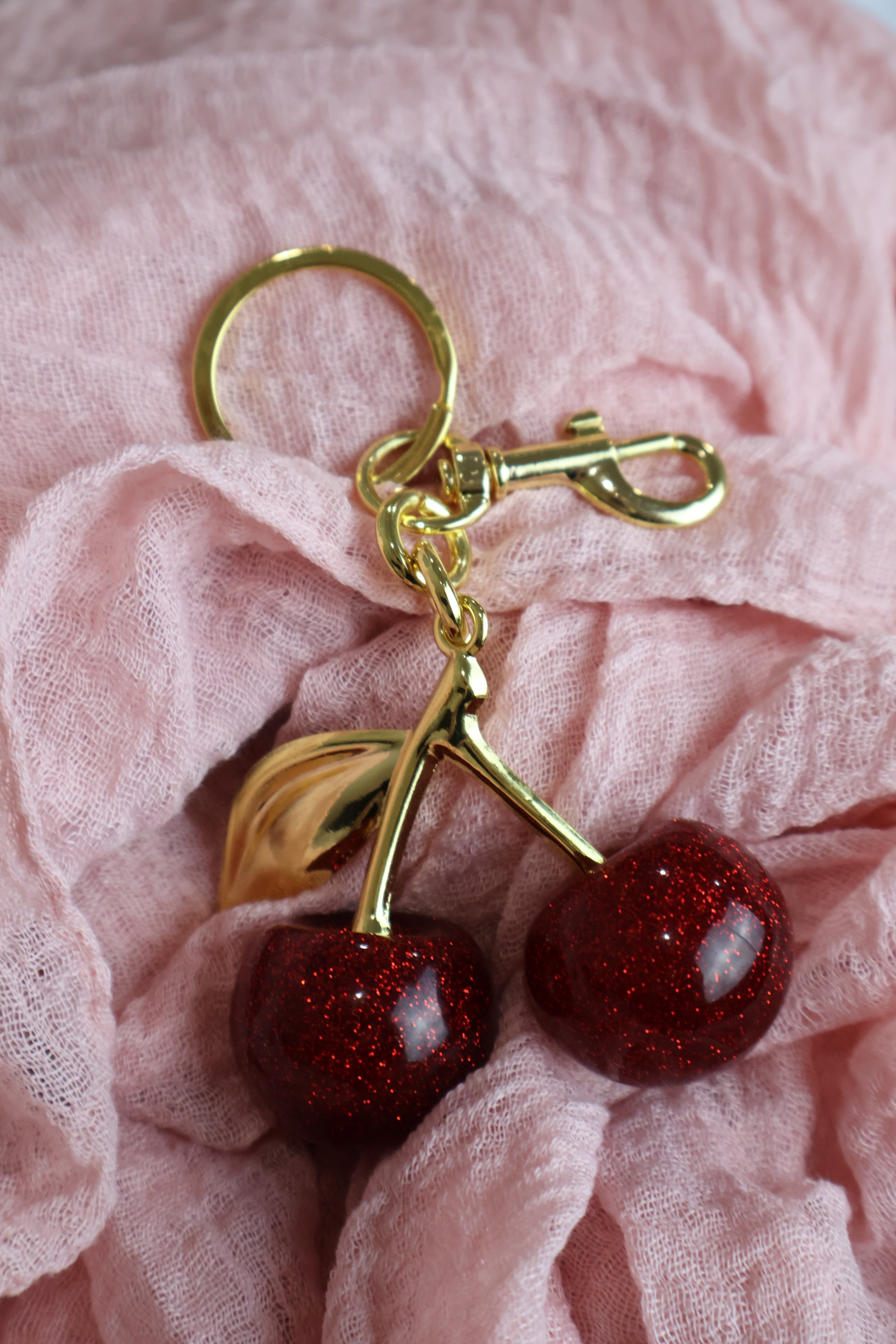 Cherry Keychain