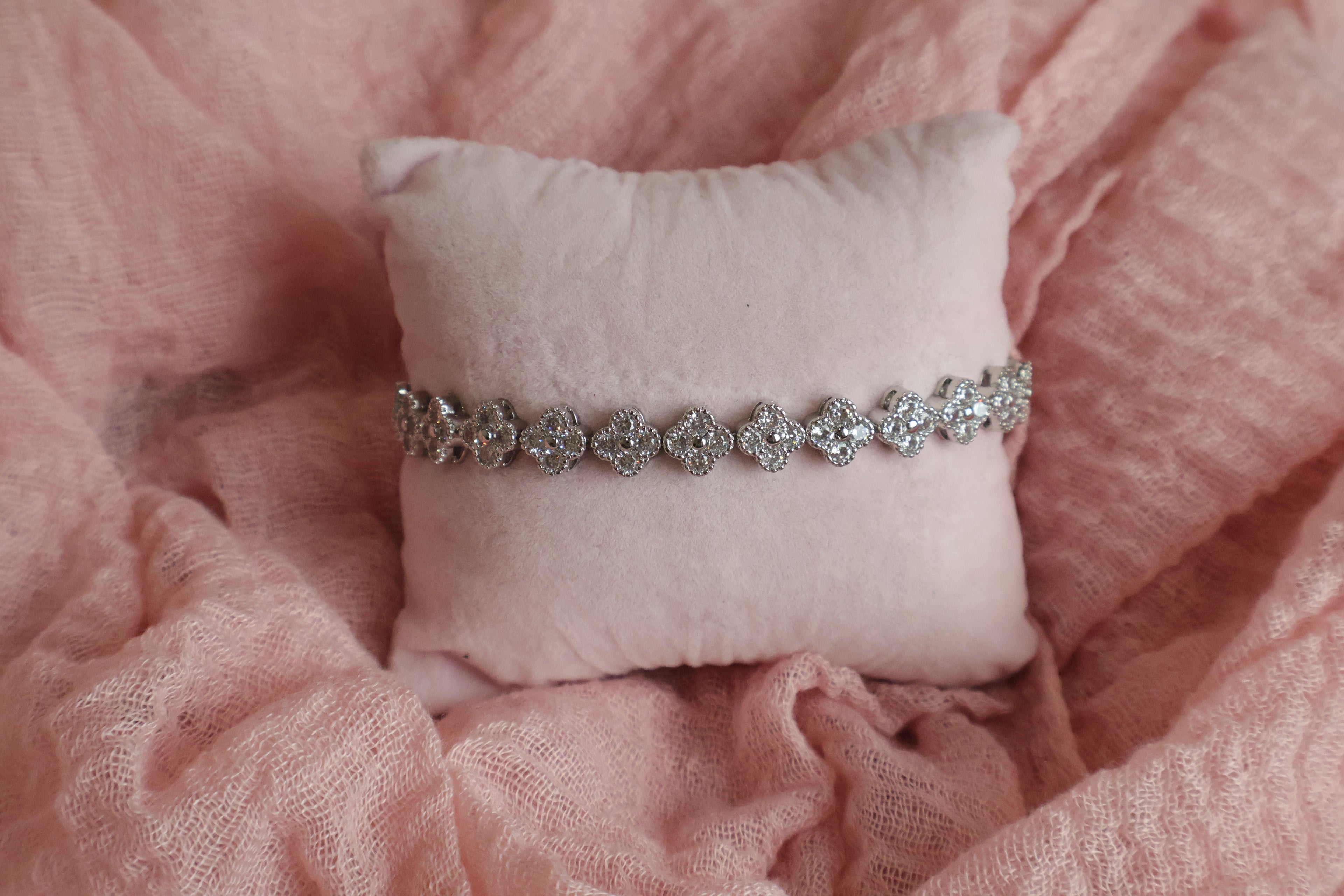 Glam Diamond Flower